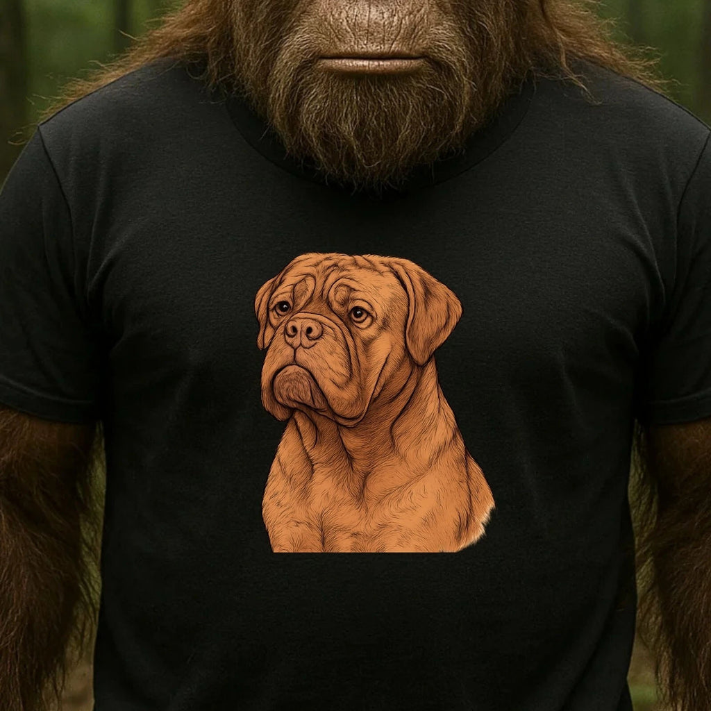 Dogue de Bordeaux T-Shirt - Great Dane Motif, Dog Fan