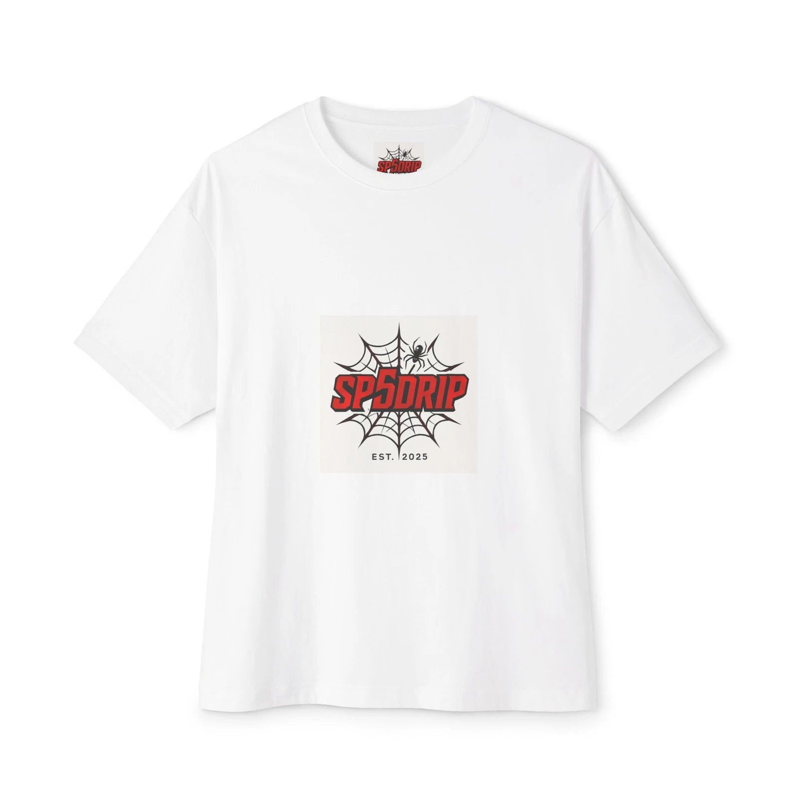 SP5DRIP Unisex Oversized Boxy Tee - Trendy Graphic Tee for Casual Style