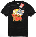 Tom And Jerry T Shirt Mens Primark Retro Cartoon Black UK Size M to XL