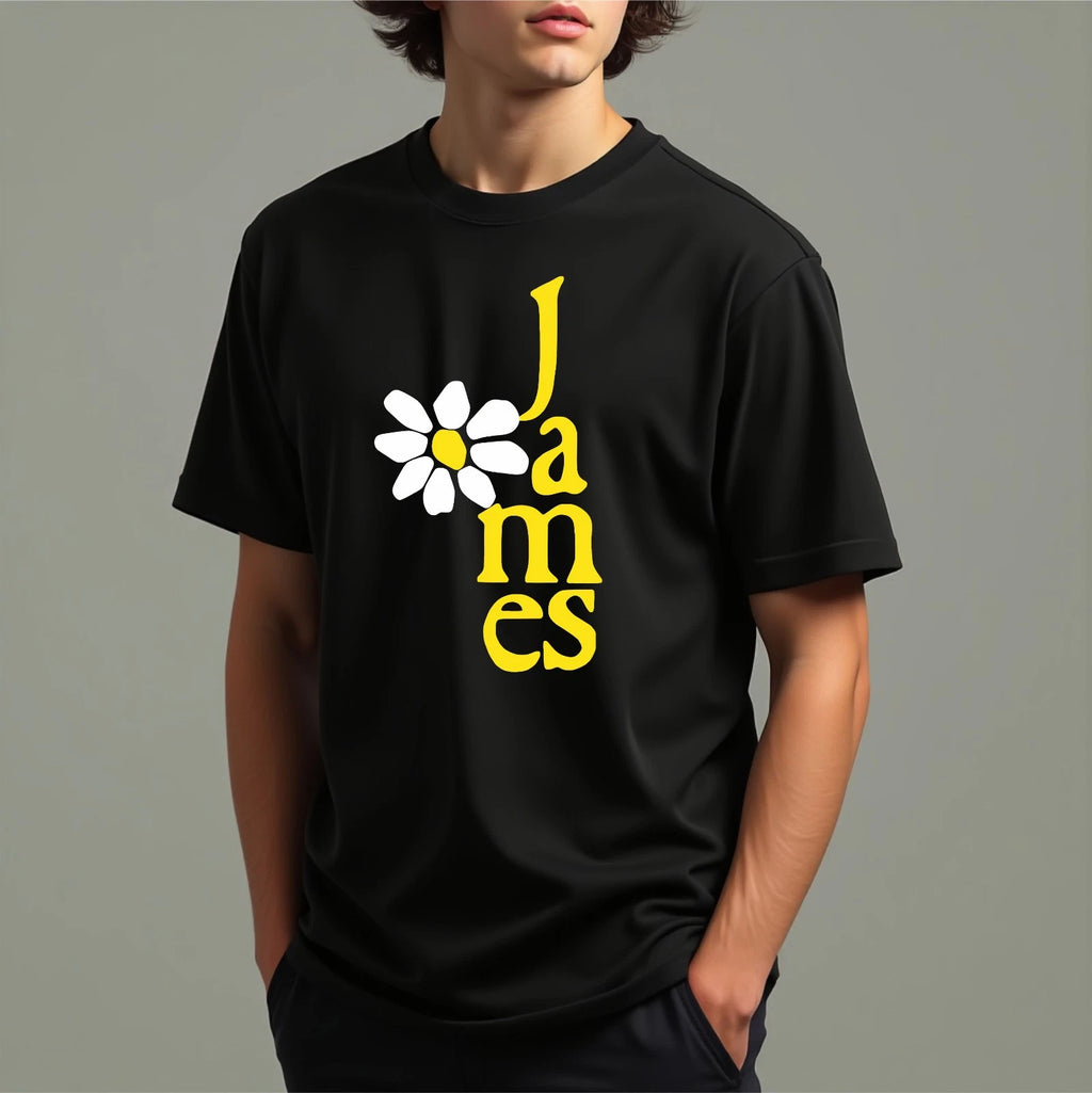 Indie Rock Band T-shirt James Daisy Logo Music Lovers Tim Booth Fan Top Gift Tee