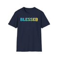 BLESSED Graphic T Shirt Streetwear Unisex Tee Minimal Typography Shirt