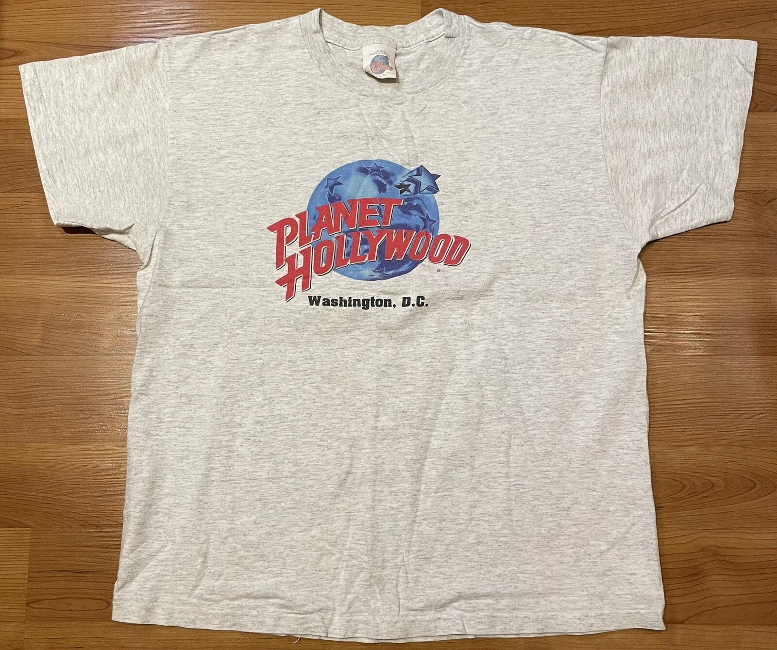 Planet Hollywood Washington D.C. Size Large Vintage T-Shirt Men’s Made In USA
