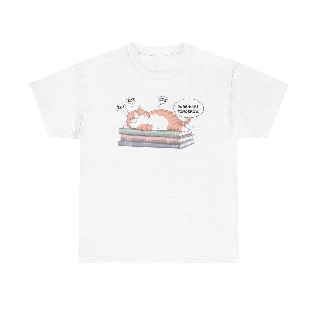 Cat Purrhaps Tomorrow Tee