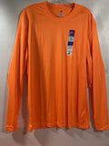 Hanes RN15763 Mens L Sleeve Tagless Cool Dri-Fit Performance Crew Neck T-Shirt