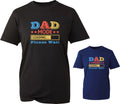 Dad Mode Loading Fathers Day Funny Meme T-Shirt Grandpa Pops Slogan Gift Tee Top