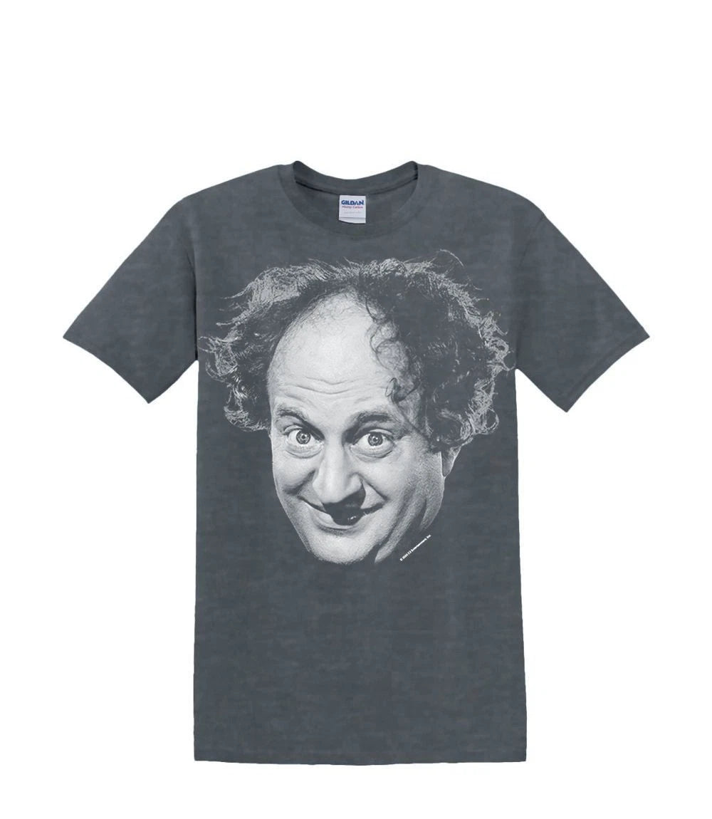 T-Shirt S to 2XL 3XL - LARRY  THREE STOOGES - HUMOR FUNNY SHEMP CURLY MOE Adult