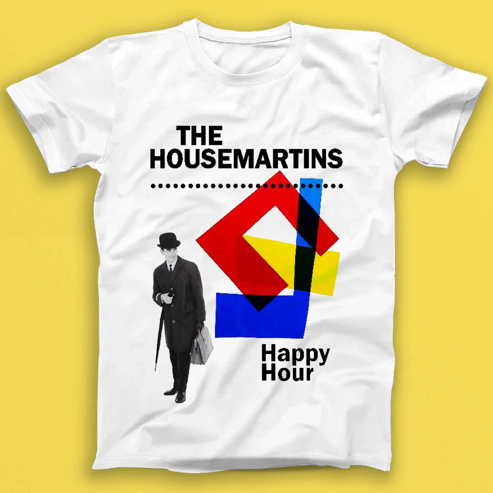 The Housemartins Happy Hour Rock Pop Music Gift Tee Tshirt 1899