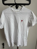 Ami Paris Men’s T-Shirt Size M in White