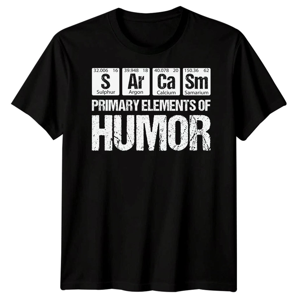 S Ar Ca Sm Primary Elements Of Humor Chemistry Humor Science Mens T Shirt