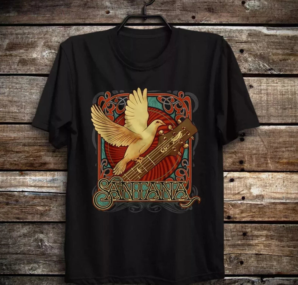 Latin Rock Santana Tommy Anthony Carlos Santana T Shirt Unisex