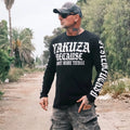 New Yakuza Men's Because Long Sleeve T-Shirt - Black
