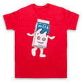 BLUR MILK CARTON COFFEE AND TV BRITPOP BAND VIDEO MENS & WOMENS T-SHIRT