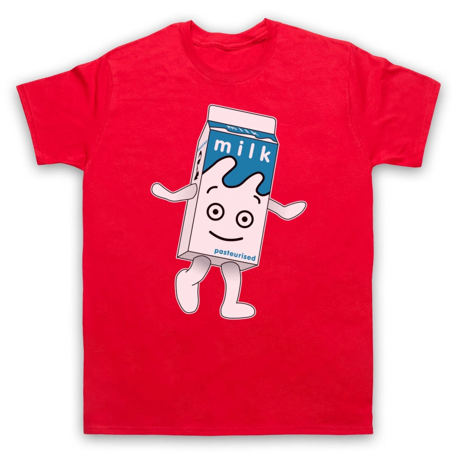 BLUR MILK CARTON COFFEE AND TV BRITPOP BAND VIDEO MENS & WOMENS T-SHIRT