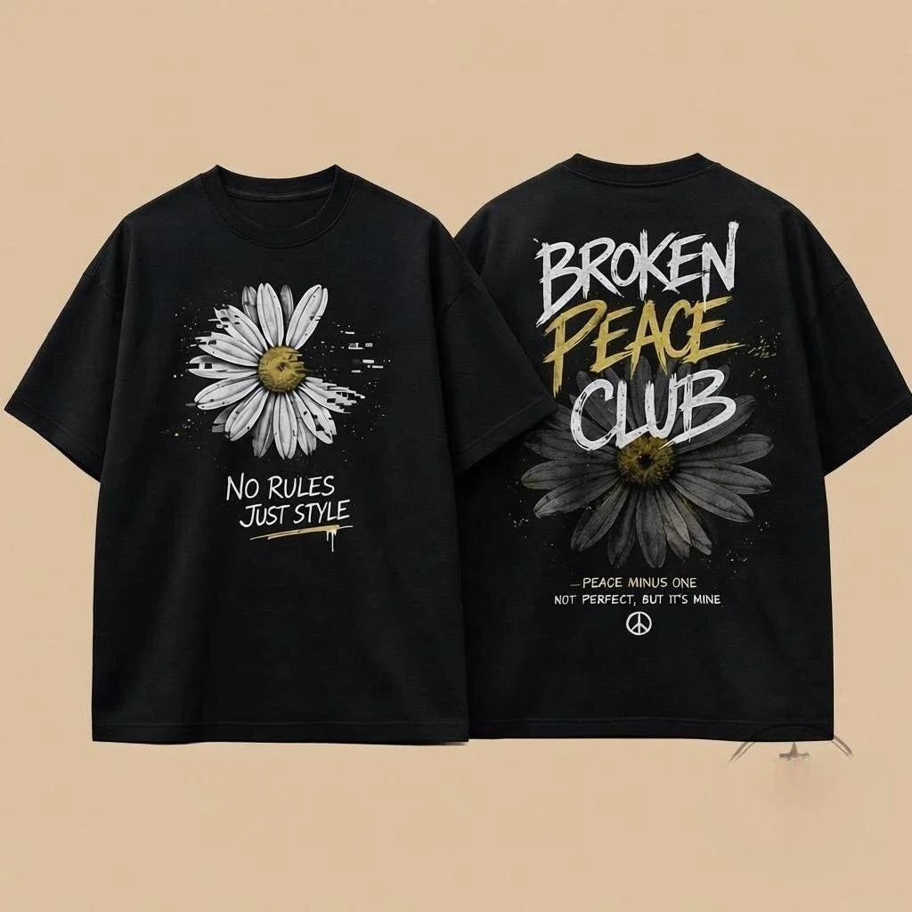 GD Inspired Daisy Graphic T-Shirt Broken Peace Club