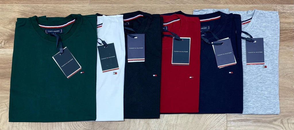 Mens Tommy Hilfiger Short Sleeve Crew Neck T Shirt  EST. 1985