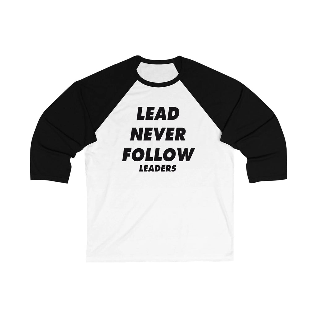 Lead Never Follow Leaders 34 Sleeve Base - Chief Chicago Drill y2k Unisex