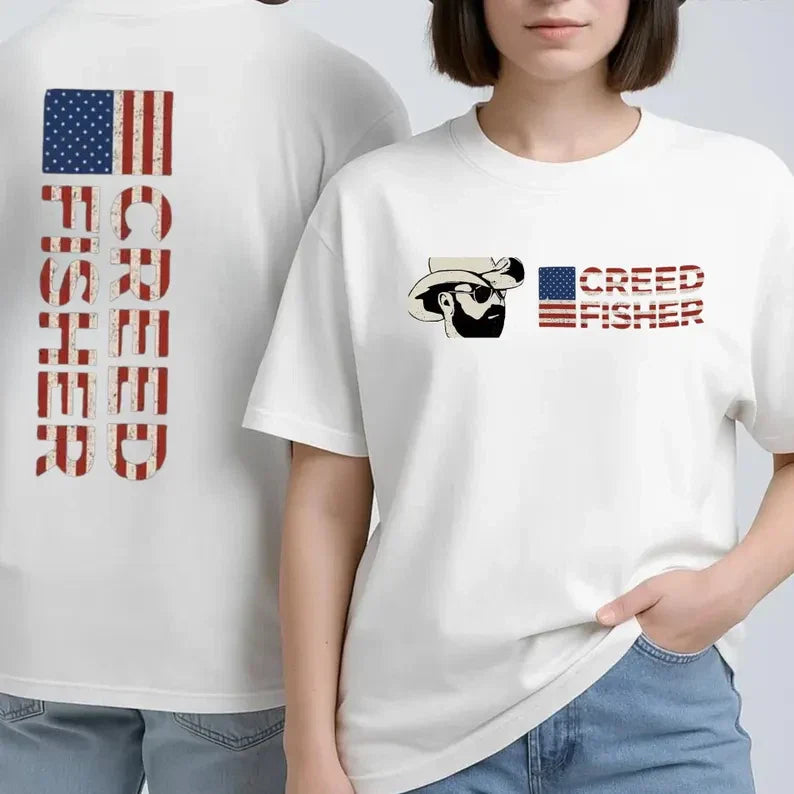 Creed Fisher American Flag T-shirt