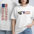 Creed Fisher American Flag T-shirt