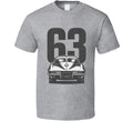 1963 Chevrolet Corvette Stingray Retro Look Car T Shirt