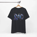 DAD Gothic Metal Logo tee | Dad T-Shirt, Dark Chrome Typography