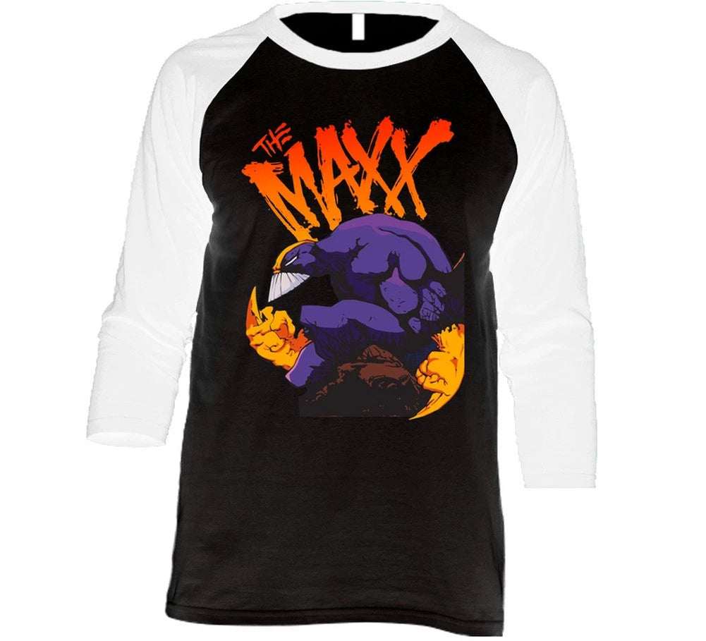 The Maxx Tv Cartoon Raglan 3/4 Sleeve