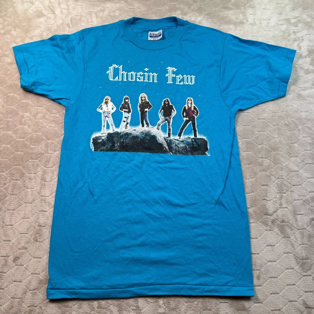 VTG Chosin Few Hair Metal Band Shirt 80s Sz Medium DS Deadstock USA Made