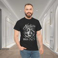 Noctara Midnight Static Gothic Graphic T-Shirt Size L Black Color