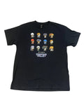 Gildan Shirt Mens Large Black Google Play Diamond Valley Pixel Art Graphic Tee