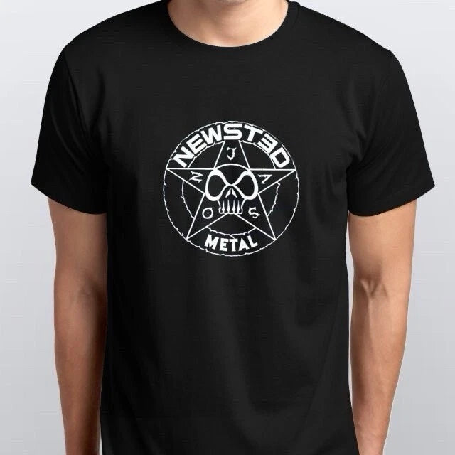 NEWSTED T-SHIRT sizes S M L XL XXL colours Black, White