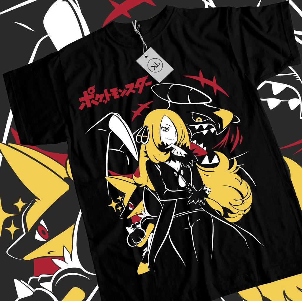Unisex T-shirt Otaku Kawaii Waifu Girl Anime Black Shirt Tee All Size
