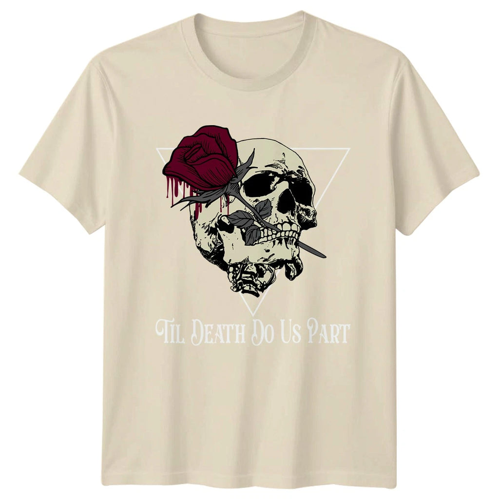 Til Death Do Us Part T-Shirt Dark Romance Gothic Anniversary Gift