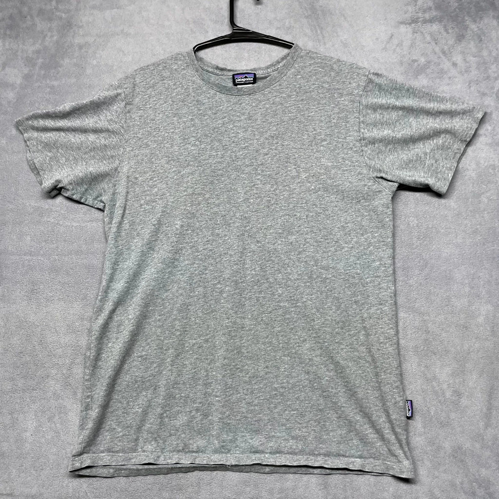 Patagonia Cool Daily Shirt Mens Medium Heather Gray Cotton Workwear