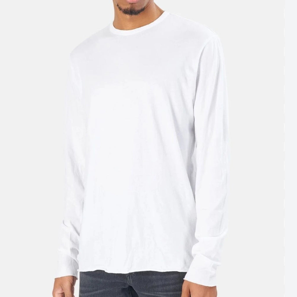 COTTON CITIZEN Jagger Long Sleeve Shirt White Small New in package