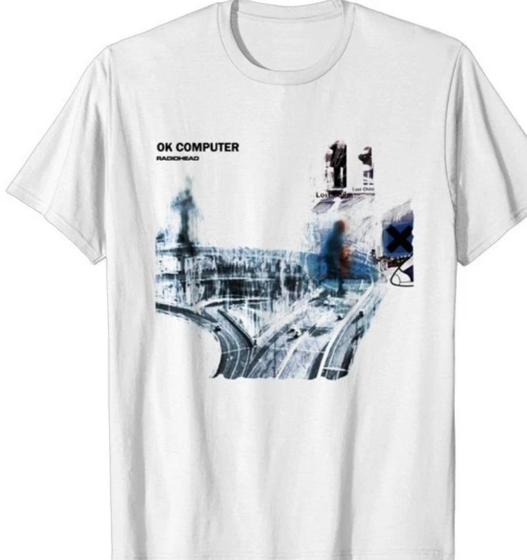Radiohead Ok Computer T Shirt 1997 Nigel Godrich, Colin Greenwood, Thom Yorke