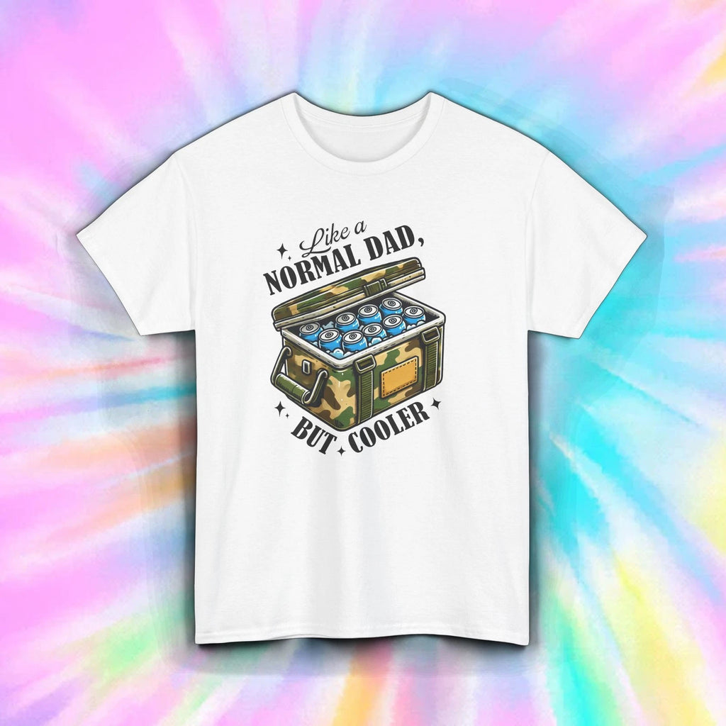 Cool Dad Shirt Like Normal Dad But Cooler Funny Beer Gift Tee S-5XL