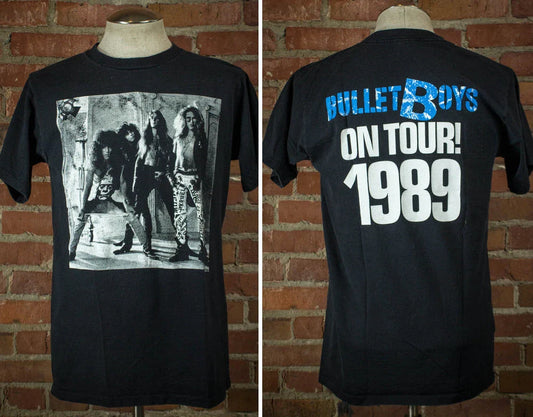 Vintage 1989 Bullet Boys On Tour Concert T Shirt Unisex