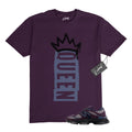9060 Plum Brown Ice Wine Dark Arctic Grey T Shirt to Match Q1