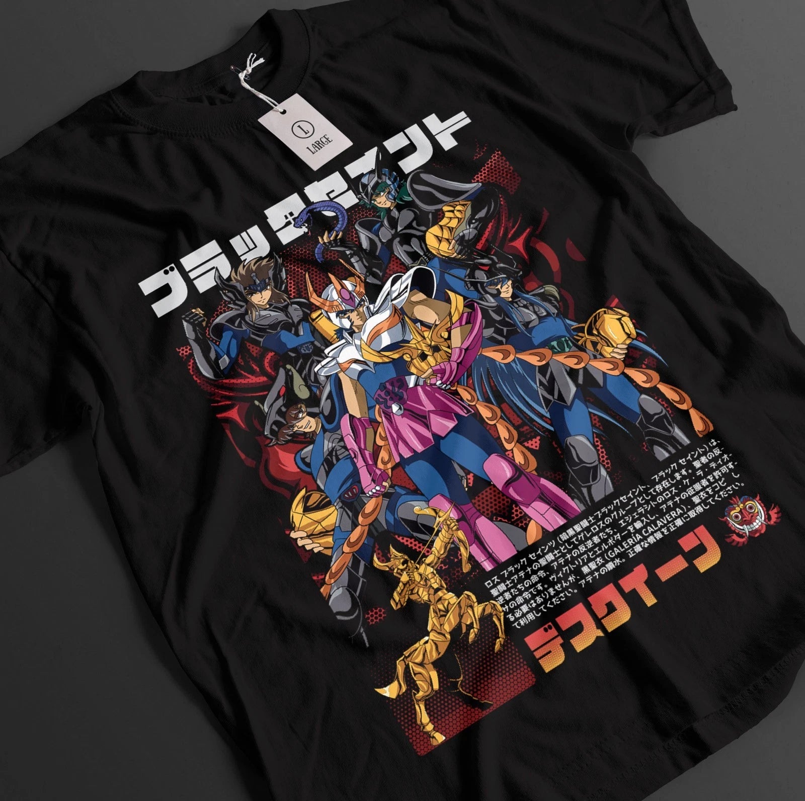 Saint Seiya Shirt Shiryu Tshirt Hyoga T-Shirt Shun Top Ikku Anime Graphic Tee