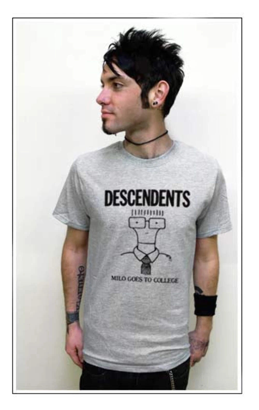 Descendents Milo Goes to College T-Shirt – Classic Punk Rock Band Tee