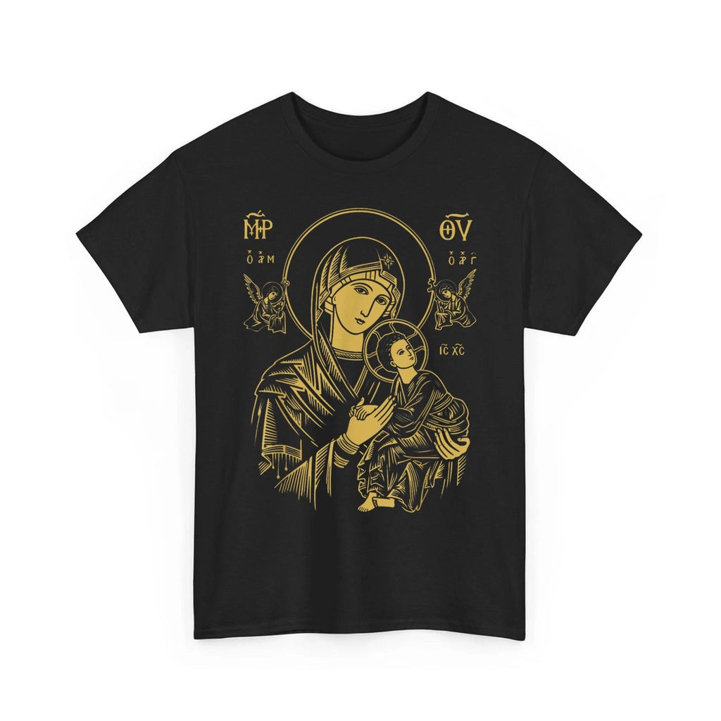 Our Lady of Perpetual Help Virgin Mary & Child Christian Faith Religious T-Shirt