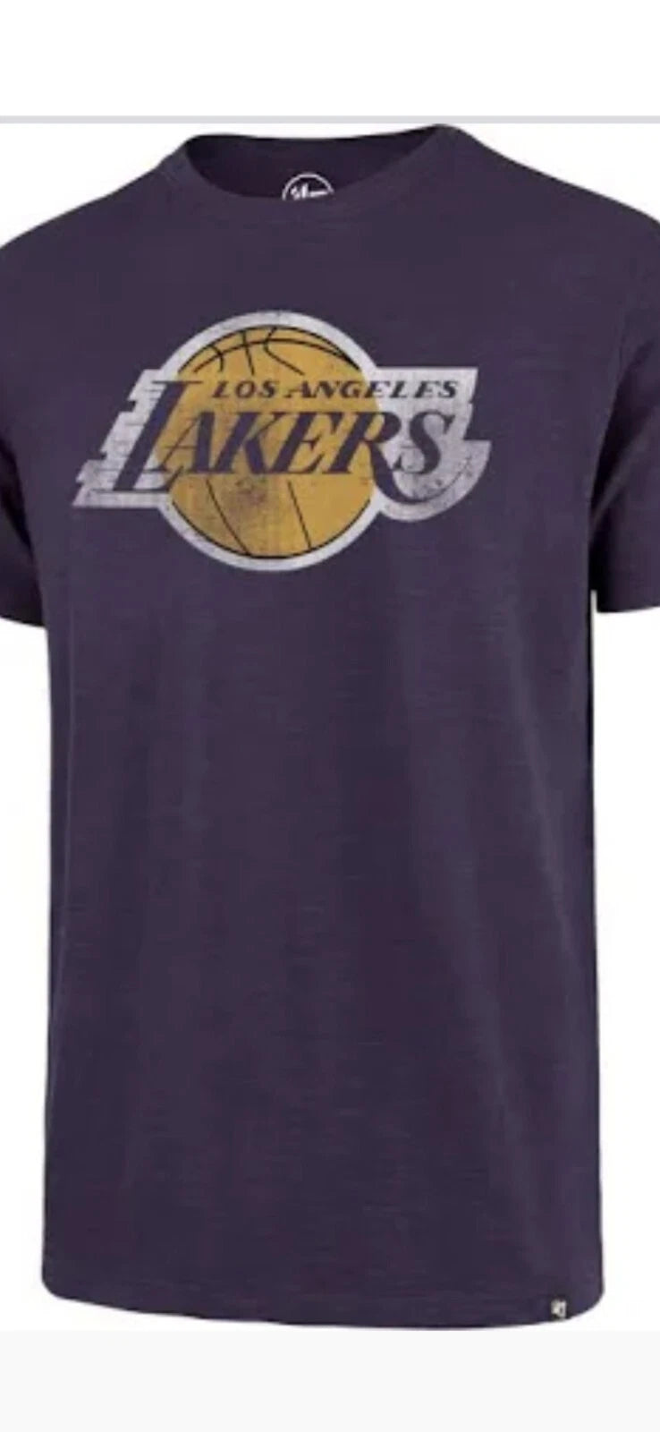 NWT Los Angeles Lakers Franklin Purple Tri Blend 47' Brand Shirt Mens XXL