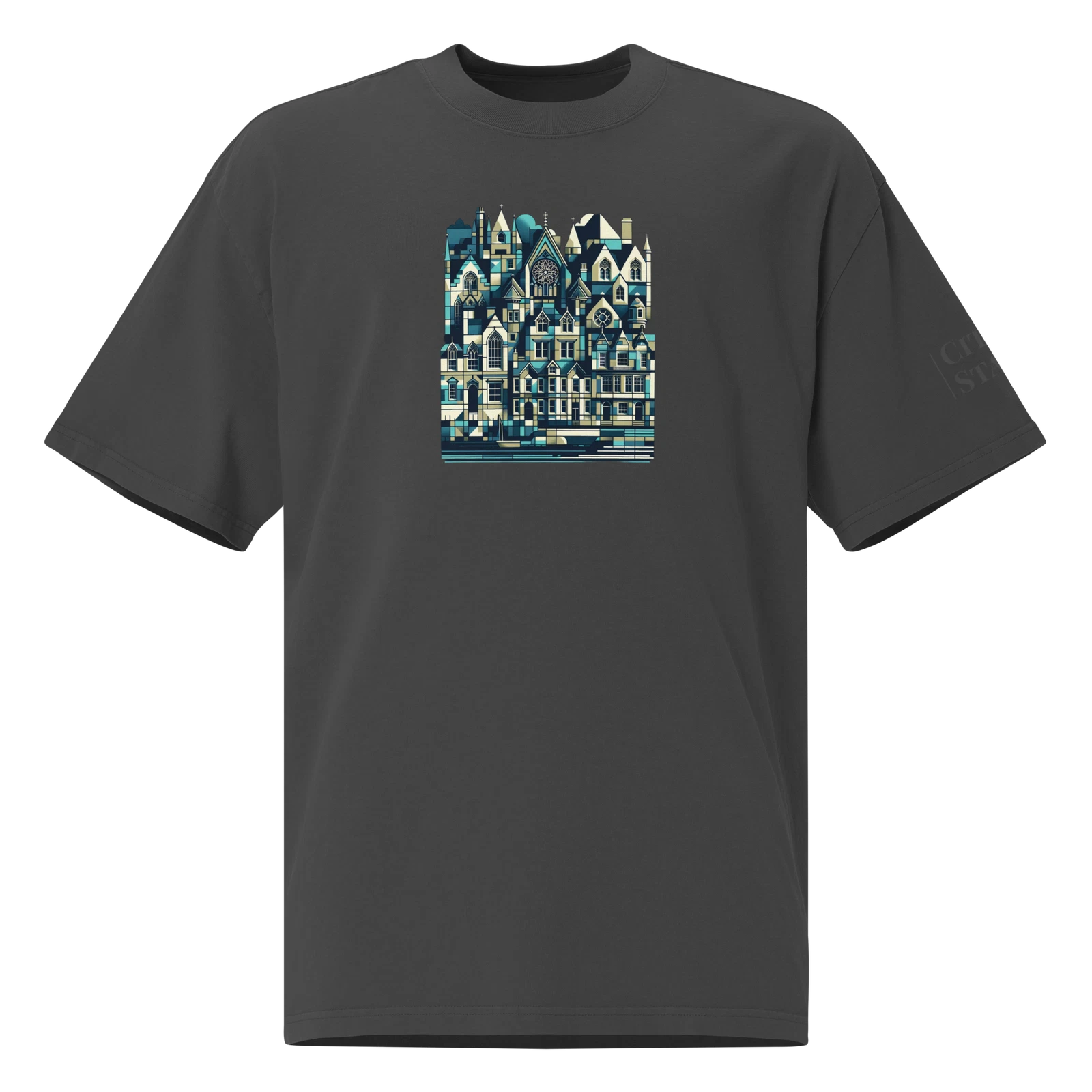 Oversized faded t-shirt (SCOTLAND)