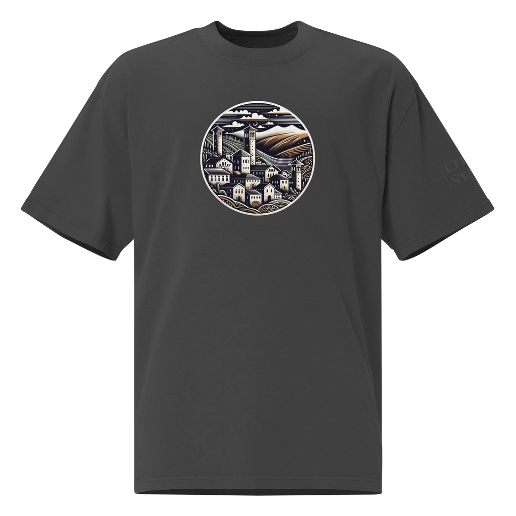 Oversized faded t-shirt (KOSOVA)