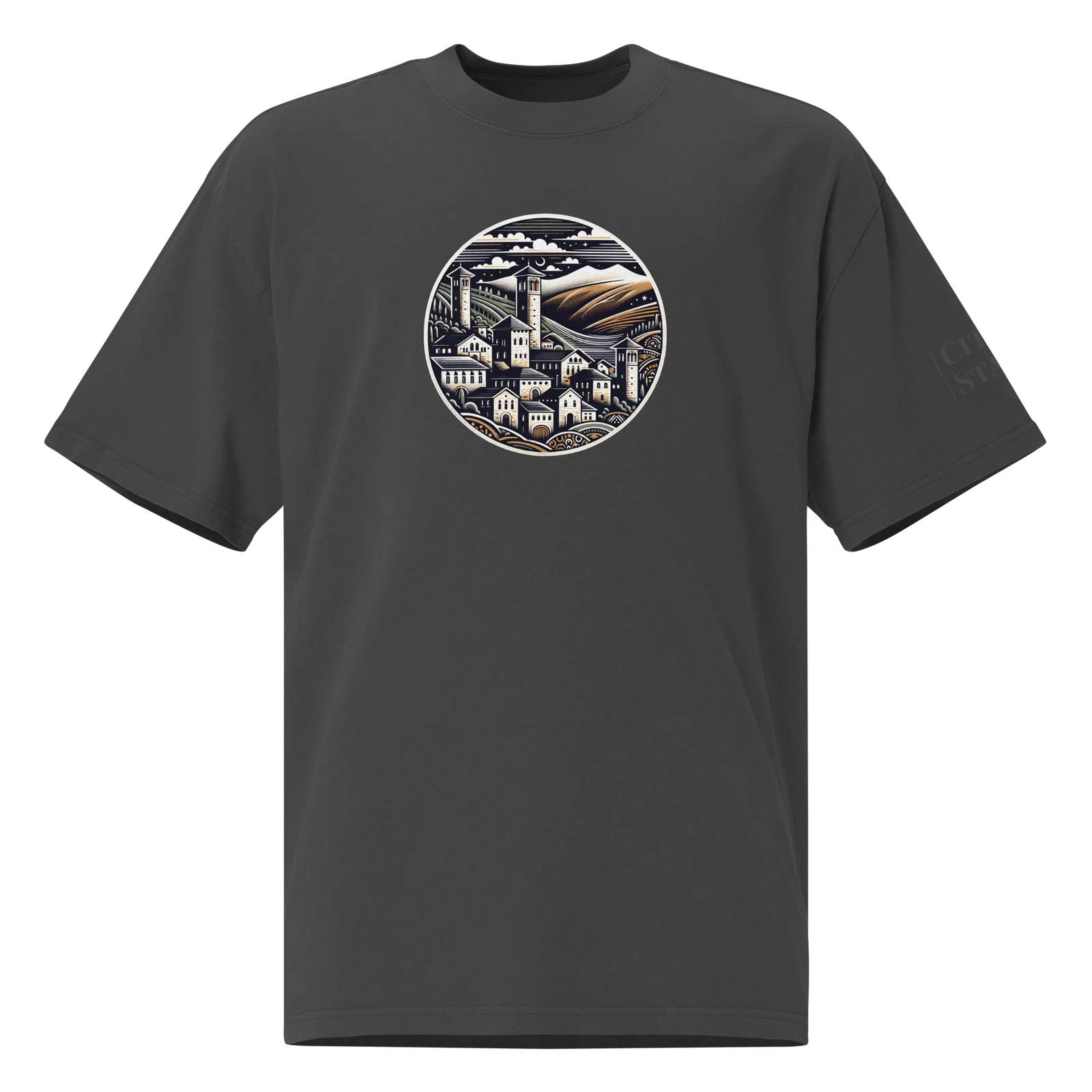 Oversized faded t-shirt (KOSOVA)