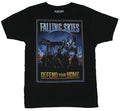 Falling Skies Adult New T-Shirt - "Defend Your Homeland" Battle Ready Humans Pic