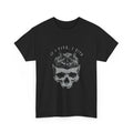 If I Fits I Sits Black Cat Skull Gothic Humor Women Men Shirt