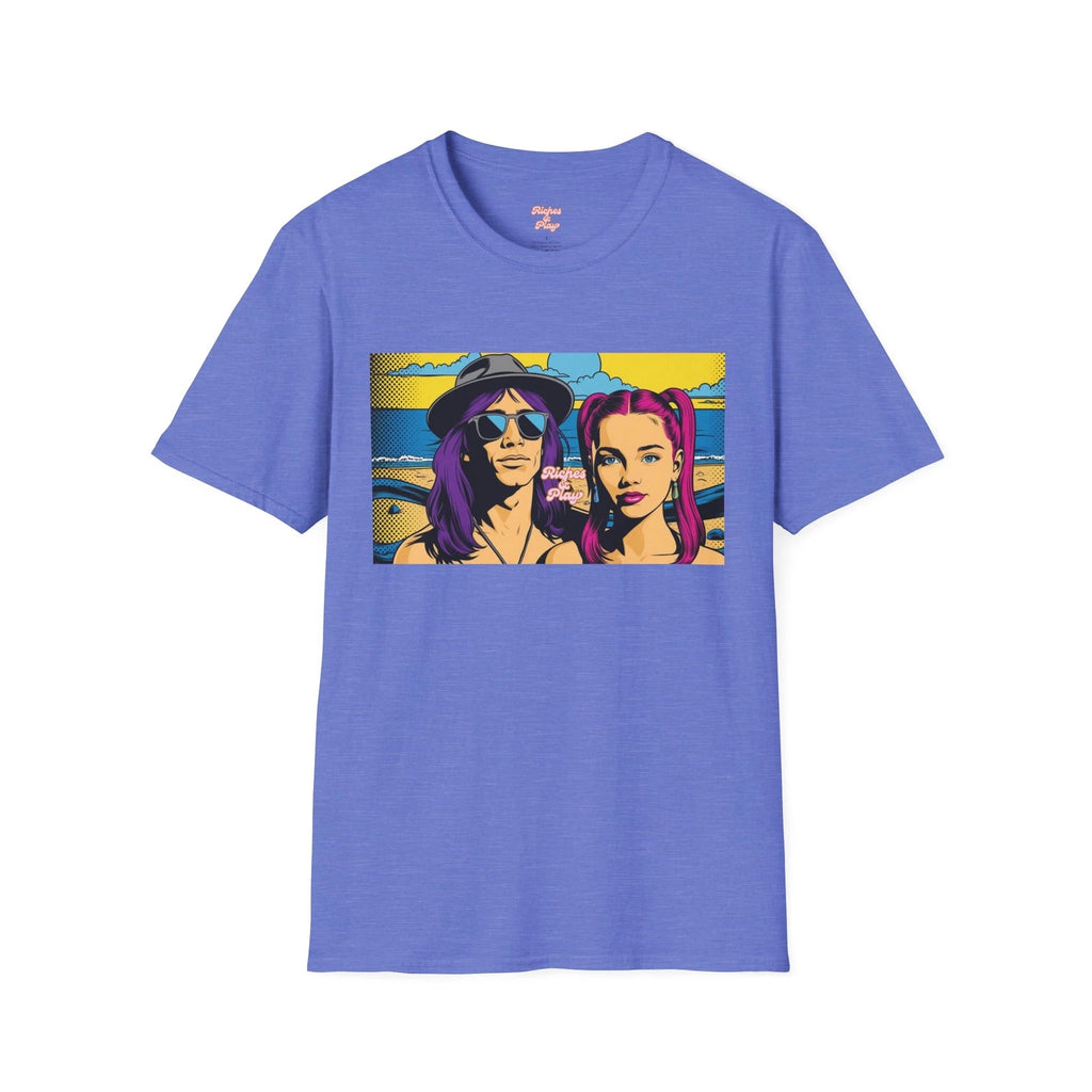 Bold Artistic Unisex T-Shirt, Abstract Tee, Graphic Shirt, Creative Top, Modern