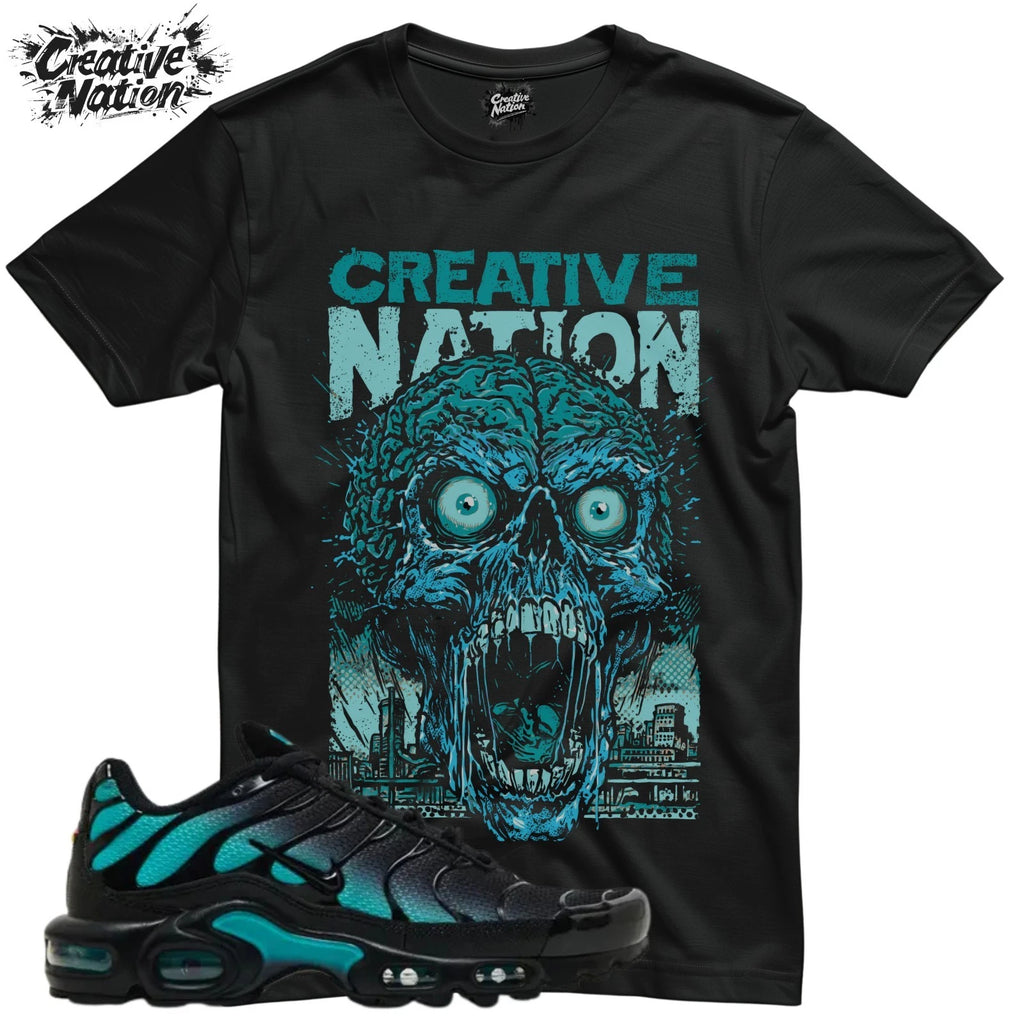 Shirt To Match Air Max Plus Black Dusty Cactus Unisex Tee Skull Shirt