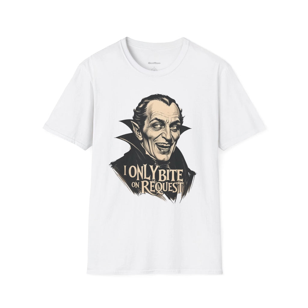 Humorous Dracula Unisex T-Shirt, Blood Type Tee, Funny Vampire Shirt, Halloween