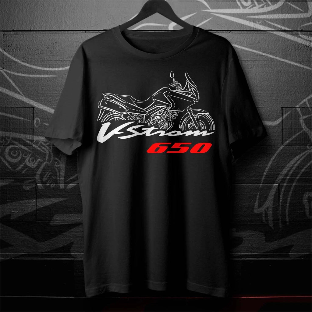 Suzuki V-Strom 650 2004-2024 Motorcycle T-Shirt for Adventure Riders